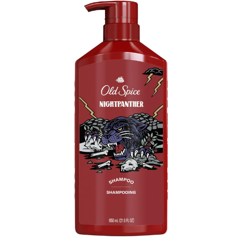  Dầu Gội Đầu Old Spice Night Panther 650ML 