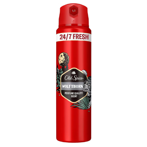  Xịt Khử Mùi Old Spice Wolfthorn Aluminum Free Body Spray Scent Of Wild Citrus 150ML 