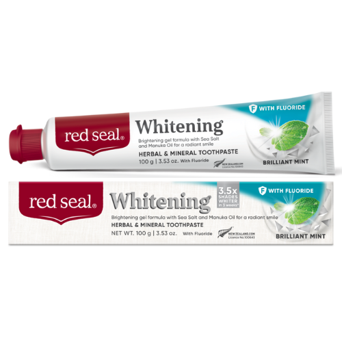  Kem Đánh Răng Hữu Cơ Red Seal Whitening 100Gr 