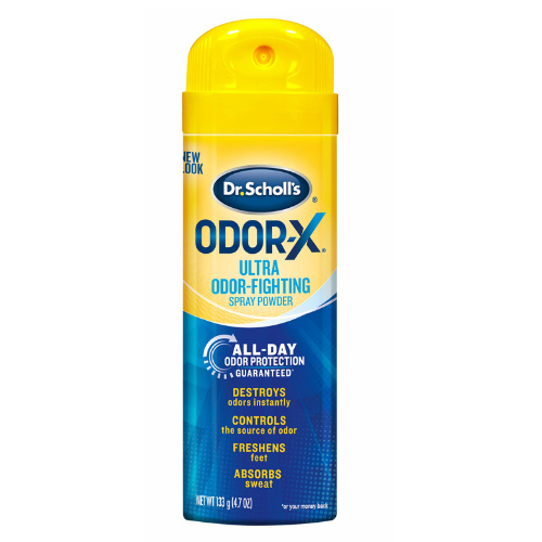  Xịt Khử Mùi Chân Dr.Scholl's Odor-X Ultra Odor-Fighting Spray Powder 133GR 