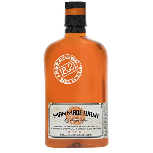  Sữa Tắm Gội 18.21 Man Made Noble Oud 532ML 
