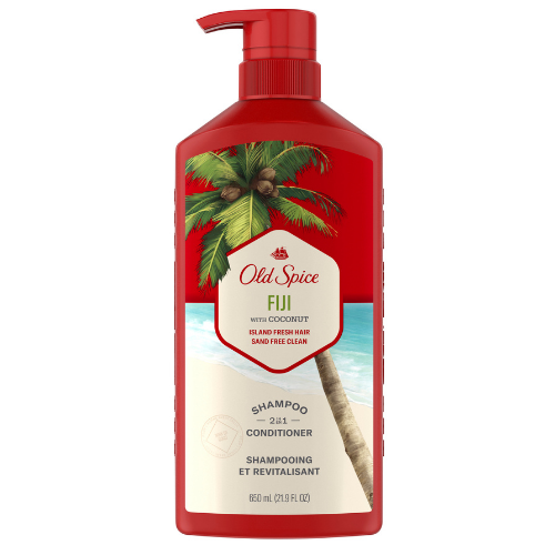  Dầu Gội Đầu 2 In 1 Old Spice Fiji 650ML (Dầu Gội Xả) 