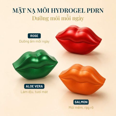 MONDSUB Mặt Nạ Môi Hydrogel Aloe Vera PDRN Hộp 22 Miếng | Mond'sub Aloe Vera PDRN Hydrogel Lip Mask