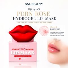 MONDSUB Mặt Nạ Môi Hydrogel Rose PDRN Hộp 22 Miếng | Mond'sub Rose PDRN Hydrogel Lip Mask