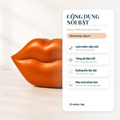 MONDSUB Mặt Nạ Môi Hydrogel Salmon PDRN Hộp 22 Miếng | Mond'sub Salmon PDRN Hydrogel Lip Mask