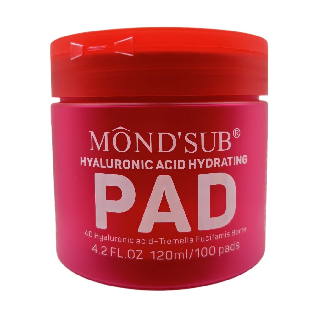 MONDSUB Toner Pad Hyaluronic Acid Cấp Ẩm 120 ml | Mond'sub Hyaluronic Acid Toner Pad