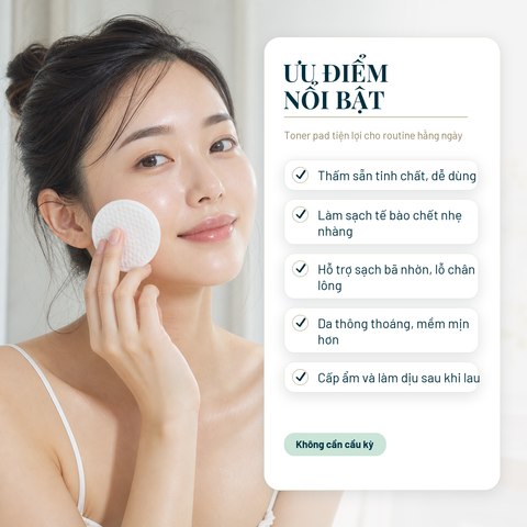MONDSUB Toner Pad Hyaluronic Acid Cấp Ẩm 120 ml | Mond'sub Hyaluronic Acid Toner Pad