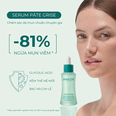 PAYOT Pâte Grise Tinh Chất Thanh Lọc Cho Da Dầu Mụn 30 ml | Payot Pâte Grise Anti-imperfections Clear Skin Serum