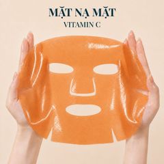 MONDSUB Mặt Nạ Hydrogel Vitamin C Dưỡng Sáng 28 g | Mond'sub Vitamin C Hydrogel Mask