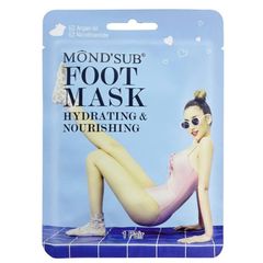 MONDSUB Mặt Nạ Ủ Chân Dầu Argan & Vitamin B3 1 Đôi | Mond'sub Argan Vitamin B3 Foot Mask