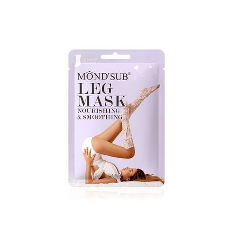 MONDSUB Mặt Nạ Ủ Cẳng Chân Dầu Argan & Dầu Dừa 1 Đôi | Mond'sub Argan Coconut Leg Mask