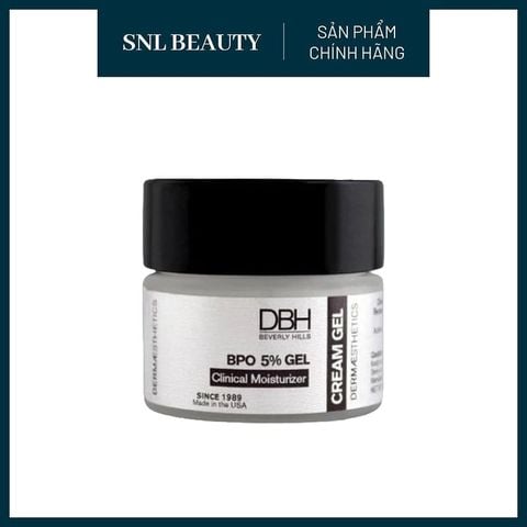 DBH Gel Hỗ Trợ Giảm Mụn Viêm Kháng Khuẩn Benzoyl Peroxide 5% 30 ml | BPO 5% Gel