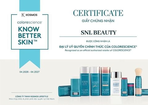 COLORESCIENCE Kem Chống Nắng Hỗ Trợ Giảm Đỏ Da Nhạy Cảm 30 ml SPF 50 | All Calm® Clinical Redness Corrector SPF 50