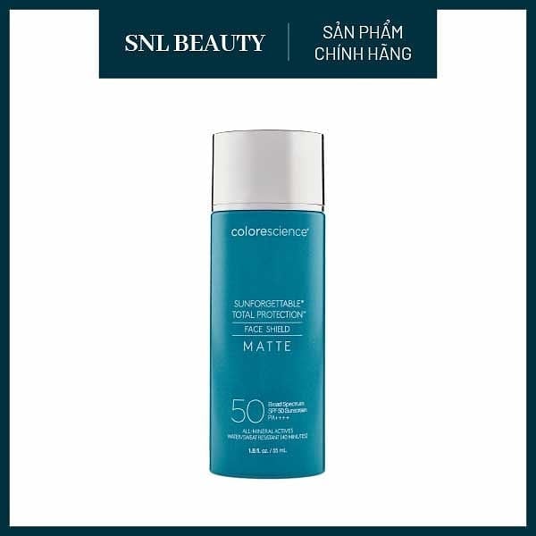 COLORESCIENCE Kem Chống Nắng Khoáng Kiểm Soát Dầu Matte SPF50 55 ml | Sunforgettable® Total Protection® Face Shield Matte SPF 50