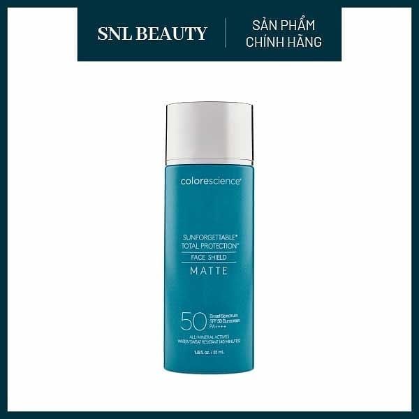 COLORESCIENCE Kem Chống Nắng Khoáng Kiểm Soát Dầu Matte SPF50 55 ml | Sunforgettable® Total Protection® Face Shield Matte SPF 50