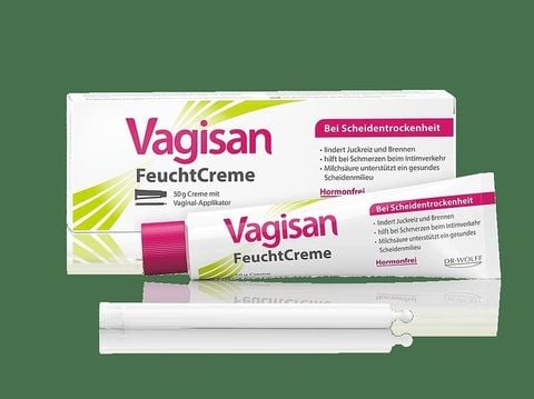 VAGISAN Kem Dưỡng Ẩm Vùng Kín Phụ Nữ Xuất Xứ Đức 50 gr - FeuchtCreme 50g