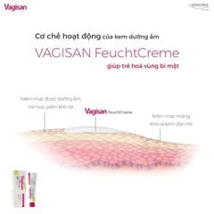 VAGISAN Kem Dưỡng Ẩm Vùng Kín Phụ Nữ Xuất Xứ Đức 50 gr - FeuchtCreme 50g
