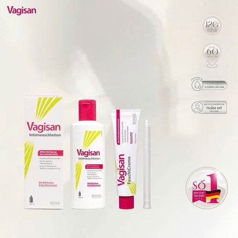 VAGISAN Kem Dưỡng Ẩm Vùng Kín Phụ Nữ Xuất Xứ Đức 50 gr - FeuchtCreme 50g