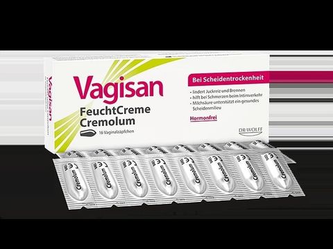 VAGISAN Viên đặt dưỡng ẩm xuất xứ Đức 16 viên - Vagisan FeuchtCreme Cremolum