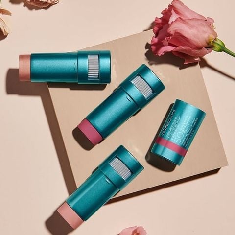 COLORESCIENCE Má Hồng Chống Nắng Khoáng Đa Năng SPF 50 Nhiều Màu | Sunforgettable® Total Protection® Color Balm SPF 50