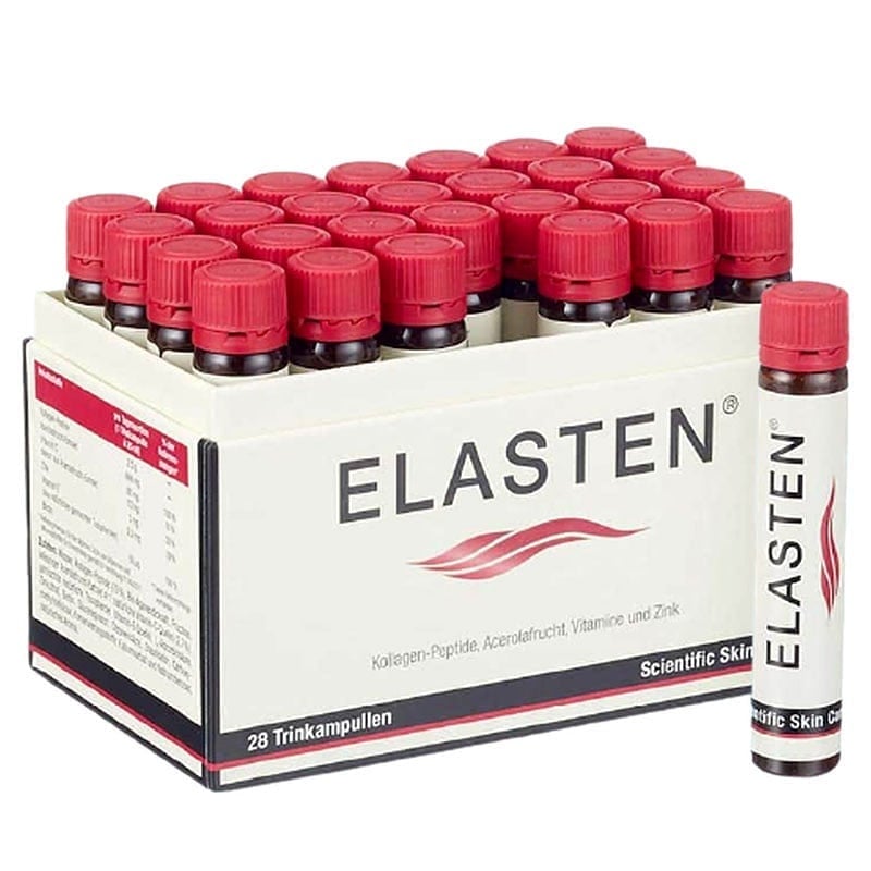 ELASTEN Thực Phẩm Bảo Vệ Sức Khỏe Collagen Chính Hãng Từ Đức Hộp 28 Ống 25 ml