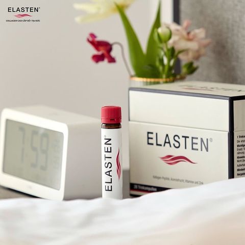 ELASTEN Thực Phẩm Bảo Vệ Sức Khỏe Collagen Chính Hãng Từ Đức Hộp 28 Ống 25 ml