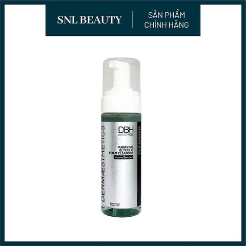 DBH Sữa Rửa Mặt Tạo Bọt Glycolic Acid Tẩy Tế Bào Chết 177 ml | Purifying Glycolic Foam Cleanser