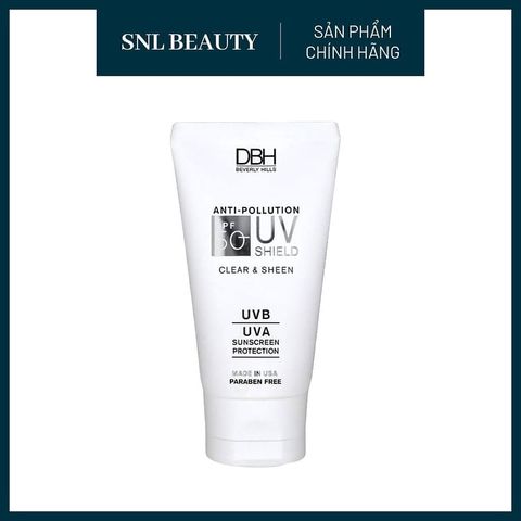 DBH Kem Chống Nắng Chống Ô Nhiễm SPF 50 60 ml | DBH Anti-Pollution UV Shield SPF 50
