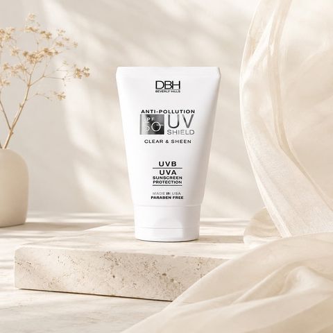 DBH Kem Chống Nắng Chống Ô Nhiễm SPF 50 60 ml | DBH Anti-Pollution UV Shield SPF 50