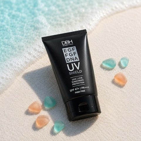 DBH Kem Chống Nắng EGF/FGF/DNA SPF 47+ PA+++ 60 ml | DBH EGF UV Shield EGF/FGF/DNA SPF 47+ PA+++