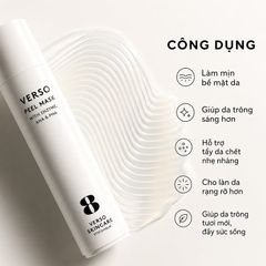 VERSO Mặt Nạ Tẩy Tế Bào Chết Dịu Nhẹ Giúp Da Mịn Màng 50 ml | Verso Peel Mask