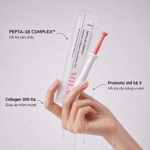 MILLAC Gel Chăm Sóc Vùng Kín PEPTA-18 COMPLEX | Millac PEPTA-18 Complex Intensive Collagen Innerbalance Gel