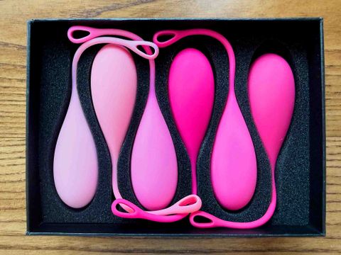 Bóng Kegel IntiFit Premium – Bộ Dụng Cụ Tập Thể Dục Cho Nữ, Silicone Y Tế