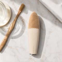 JUVERA S Máy Rửa Mặt Tỏa Nhiệt Và Massage 1 bộ | Juvera S Premium Nude Limited