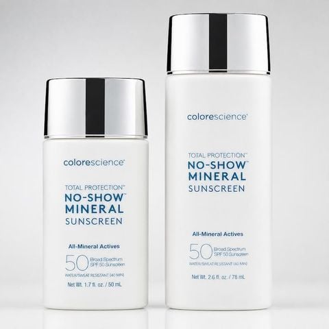 COLORESCIENCE Kem Chống Nắng Khoáng Không Màu SPF 50 | Colorescience Total Protection No-Show SPF 50 Mineral Sunscreen