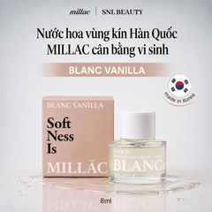 MILLAC Nước Hoa Vùng Kín Vanilla 8 ml | Millac Probiotics III Intimate Perfume Vanilla