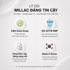 MILLAC Nước Hoa Vùng Kín Peach Musk 8 ml | Millac Probiotics III Intimate Perfume Peach Musk