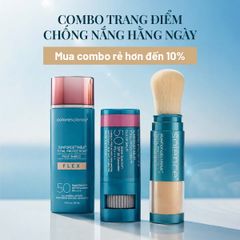 COLORESCIENCE Combo Makeup Chống Nắng Hằng Ngày Tone Hồng Đất Violet Haze