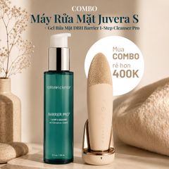Combo Máy Rửa Mặt Juvera S Kèm Gel Rửa Mặt DBH Barrier 1-Step Cleanser Pro