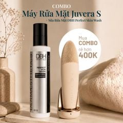 Combo Máy Rửa Mặt Juvera S Kèm Sữa Rửa Mặt DBH Perfect Skin Wash