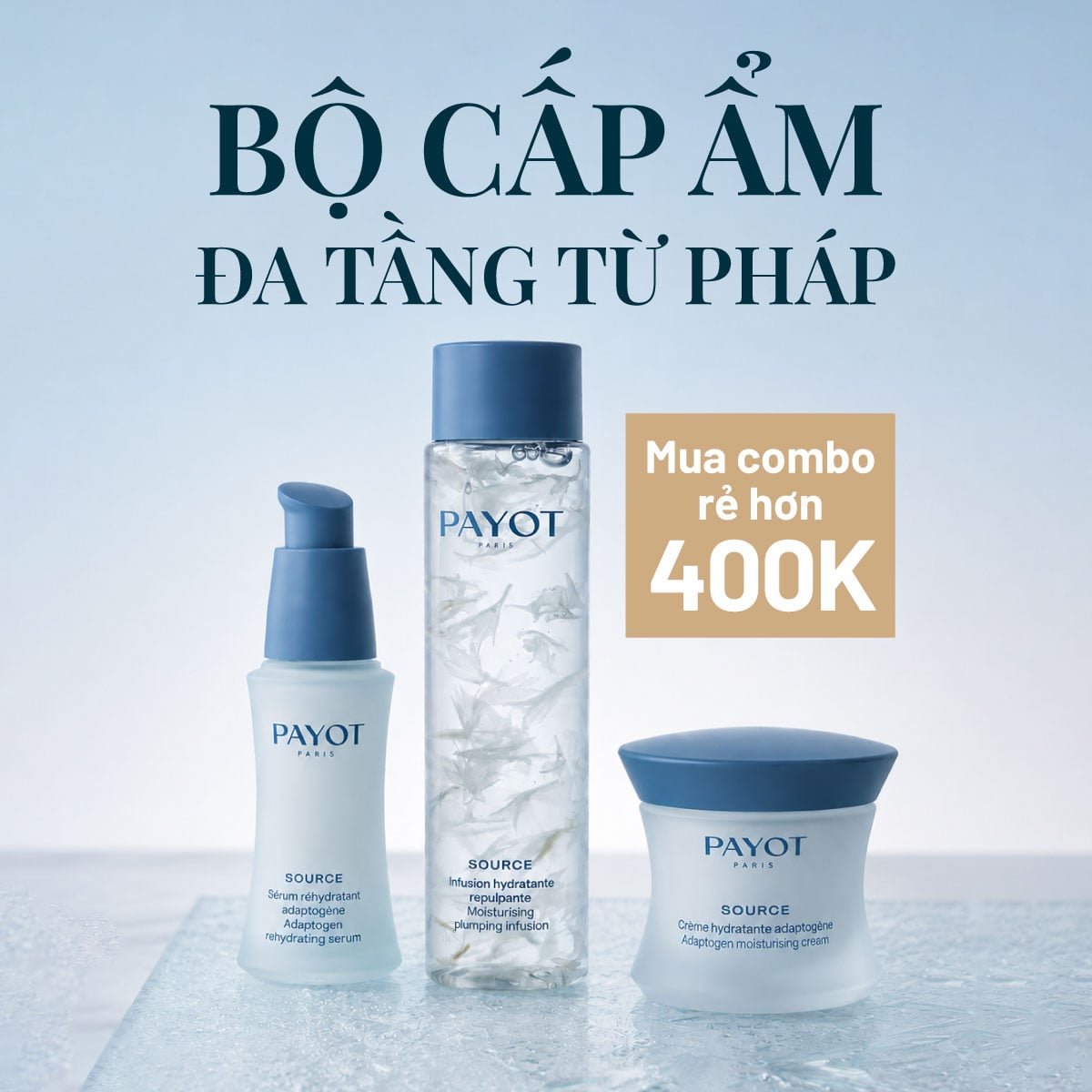 PAYOT Bộ Cấp Ẩm Đa Tầng Từ Pháp