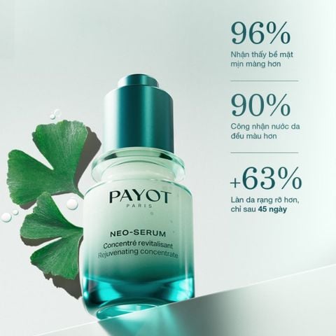 PAYOT Neo-Serum Giúp Da Rạng Rỡ Và Mịn Màng 30 ml | Payot Neo-Serum Rejuvenating Concentrate