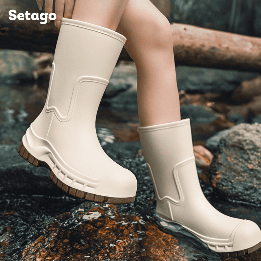 Ủng đi mưa Muddy chống nước chống trơn trượt