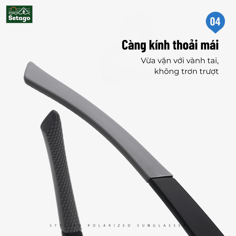 Kính thể thao phân cực Zenith AORON Eyewear chống chói chống tia UV400 bảo vệ mắt chuyên dụng cho đạp xe dã ngoại