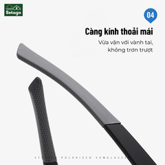 Kính thể thao phân cực Zenith AORON Eyewear chống chói chống tia UV400 bảo vệ mắt chuyên dụng cho đạp xe dã ngoại