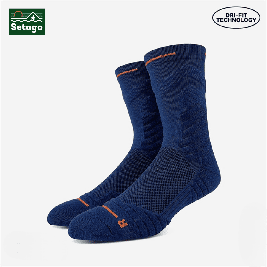 Tất thể thao chống trượt Setago Dri-fit co giãn thoáng khí cho leo núi và dã ngoại