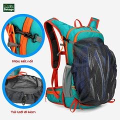 Balo Trail 2035 - dung tích 20L-35L, chống nước, nâng đỡ lưng 3 lớp, siêu nhẹ