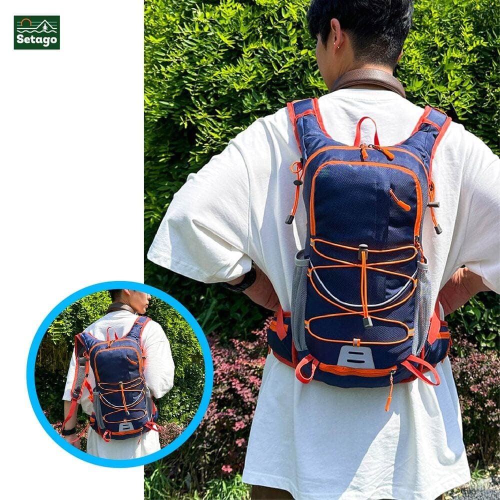 Balo Trail 2035 - dung tích 20L-35L, chống nước, nâng đỡ lưng 3 lớp, siêu nhẹ