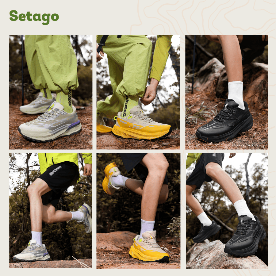 Giày Mamba Setago chạy trail bám đường siêu êm