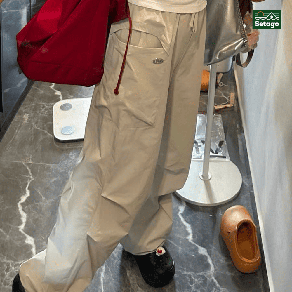 Quần Wide Track Pants Setago ống rộng đa năng